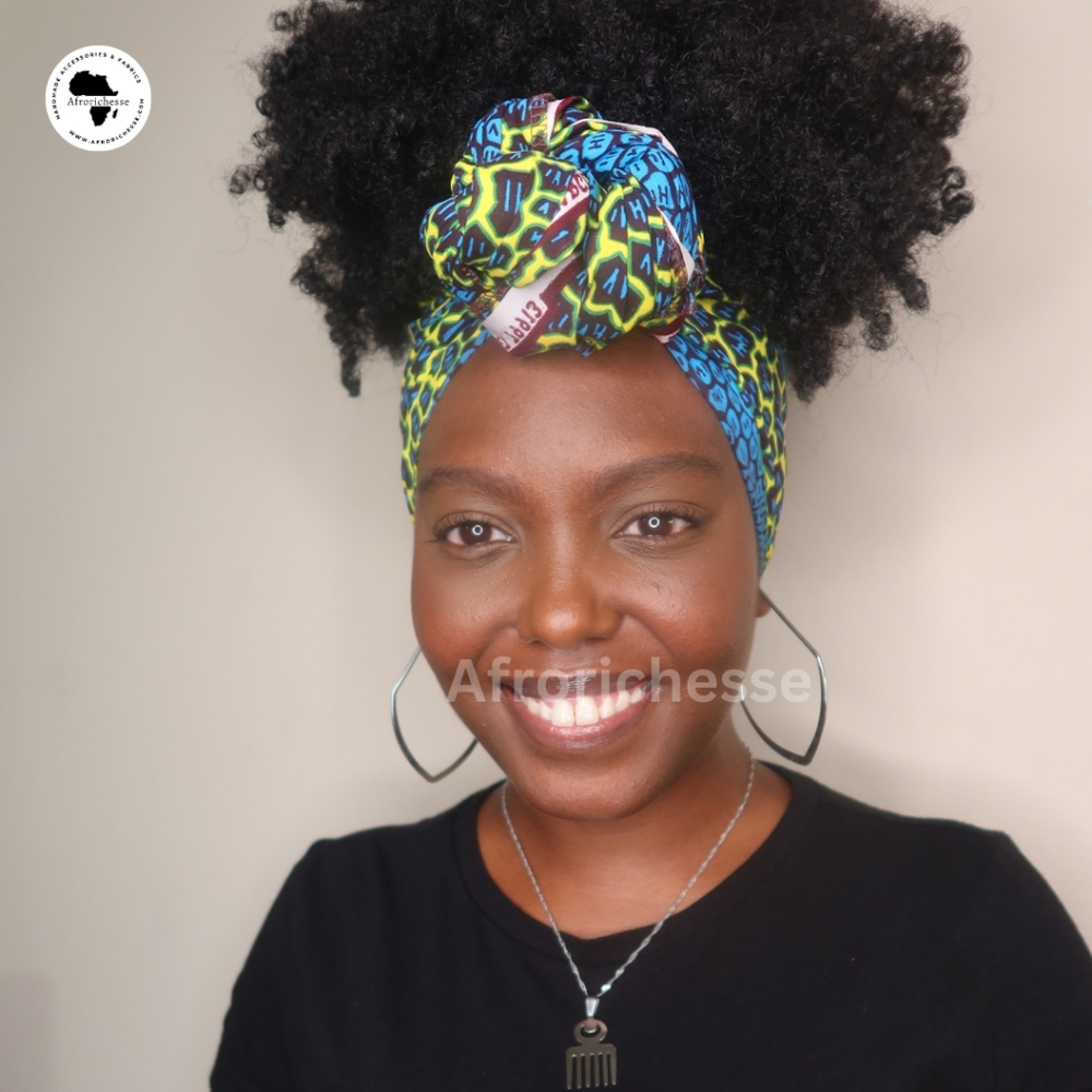 African print fabric headwrap for women/ankara headwrap for black women